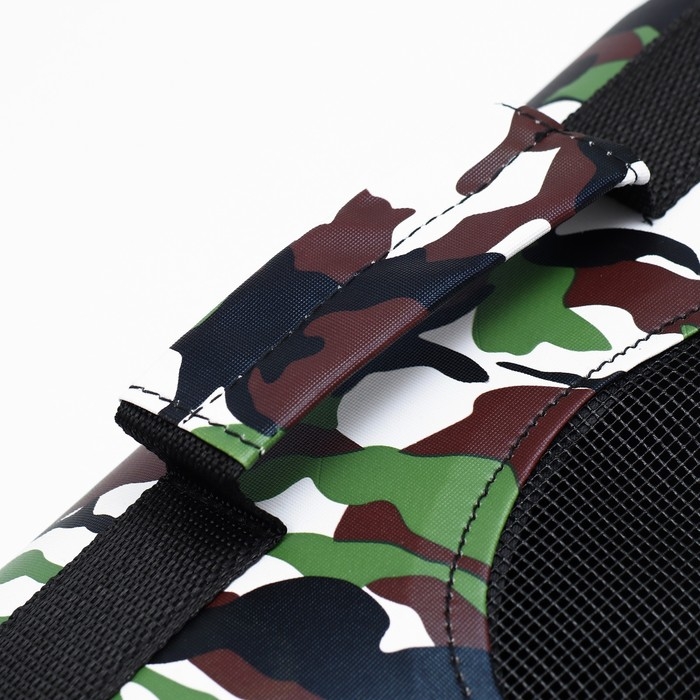 Сумка - переноска для животных Камуфляж, размер S, 37 х 20 х 24 см Сумка - переноска для животных Камуфляж, размер S, 37 х 20 х 24 см