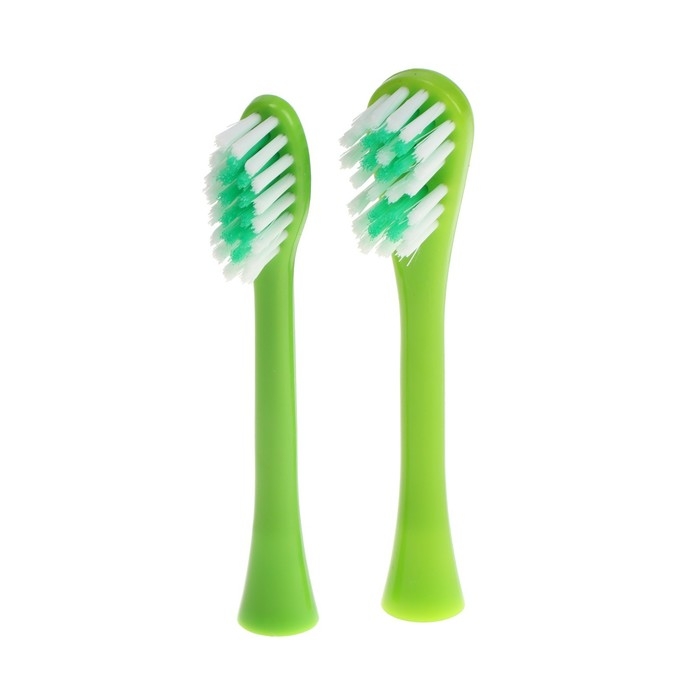 Детская электрическая зубная щетка Luazon LP-008, вибр., 31000 дв/мин, 2 насадки, 1хАА, зел. Детская электрическая зубная щетка Luazon LP-008, вибр., 31000 дв/мин, 2 насадки, 1хАА, зел.