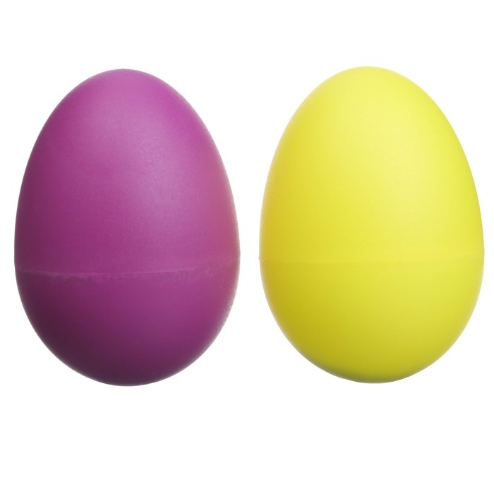 Набор погремушек «Перкуссионный маракас, 2 яичка», шейкеры, цвет МИКС, Крошка Я