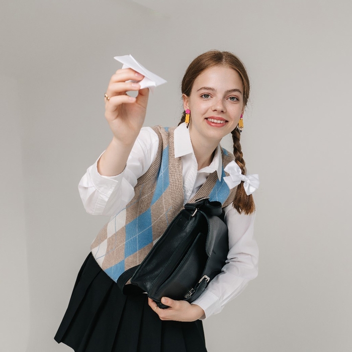 Серьги «Школа» карандаши, цветные в серебре Серьги «Школа» карандаши, цветные в серебре