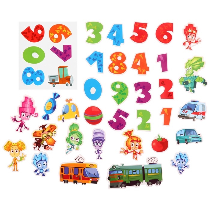 Игра развивающая на липучках  Игра развивающая на липучках "Изучаем окружающий мир", Фиксики