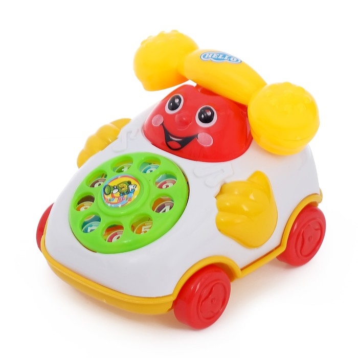 Игрушка заводная на веревке «Телефончик», МИКС Игрушка заводная на веревке «Телефончик», МИКС