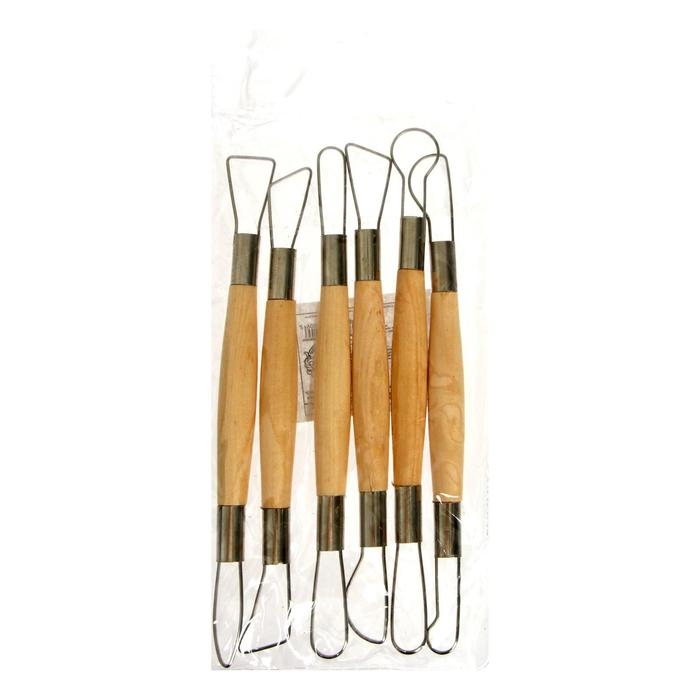 Набор инструментов для лепки, 6 предметов Набор инструментов для лепки, 6 предметов