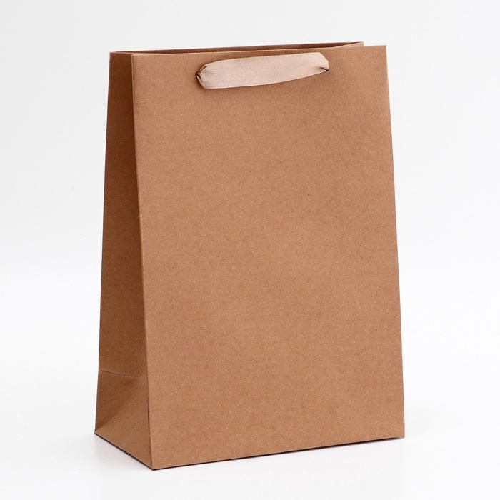 Пакет крафт без печати, 20 х 10 х 28 см 260 г/м2 Пакет крафт без печати, 20 х 10 х 28 см 260 г/м2