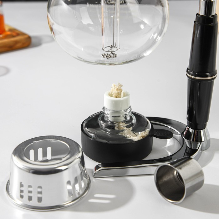 Габет (сифон) стеклянный для заваривания кофе «Колумб», 500 мл, 16×11×38,5 см Габет (сифон) стеклянный для заваривания кофе «Колумб», 500 мл, 16×11×38,5 см