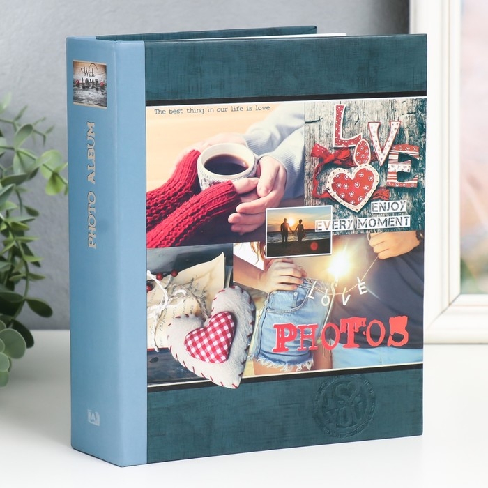 Фотоальбом Фотоальбом "Любовь" 50 листов 200 фотографий 10х15 см