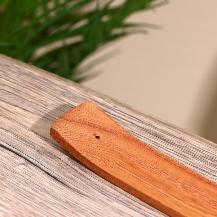 Подставка под благовония  Подставка под благовония "Слон" дерево бакаян, рог 25 см