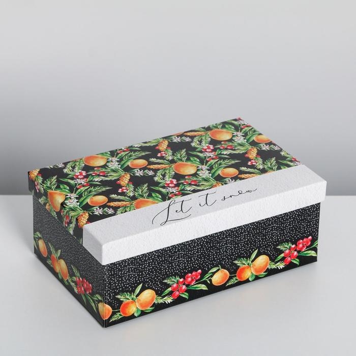 Набор подарочных коробок 10 в 1 «Тепла и уюта», 12 х 7 х 4 - 32.5 х 20 х 12.5 см, Новый год