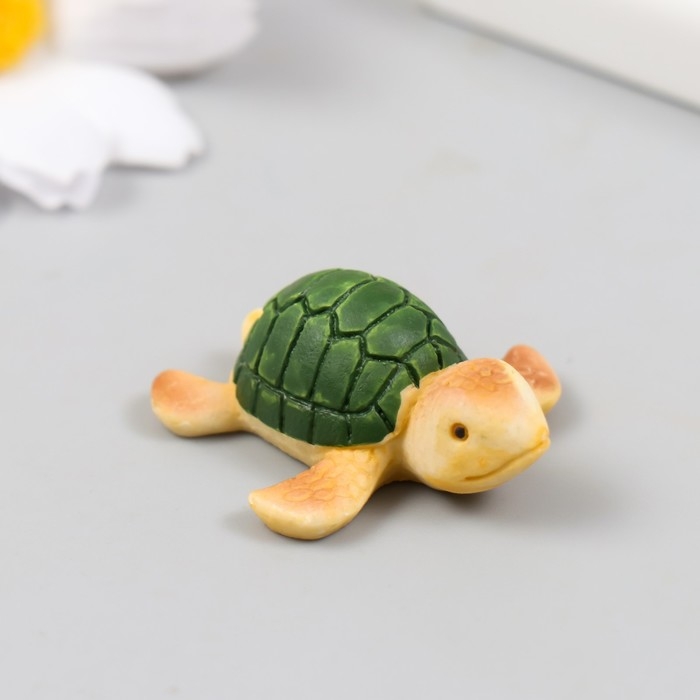 Фигурка для флорариума полистоун "Черепашонок" 4,2х3,5 см