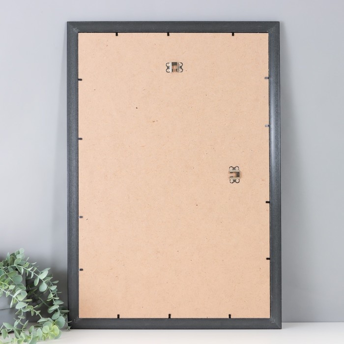 Фоторамка пластик Фоторамка пластик "МИРАМ" 40х60 см золото (пластиковый экран)