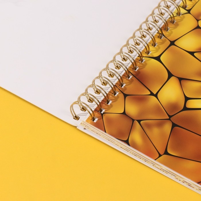 Фотоальбом на спирали 20 листов  Фотоальбом на спирали 20 листов "Моё zoloto" объёмный элемент + 4 вкладки 24х24 см