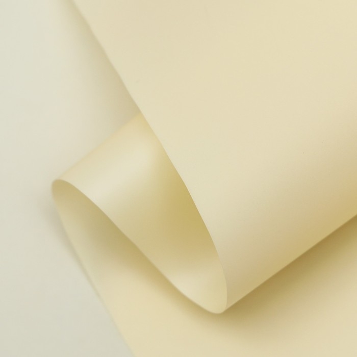 Пленка матовая,  Пленка матовая, "PASTEL",  Крем 0,59 х 7 м 180гр