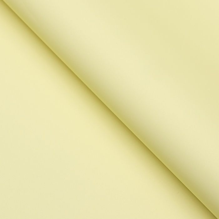 Плёнка матовая 0,5 x 10 м 65 мкм, пастельная серия, желтый
