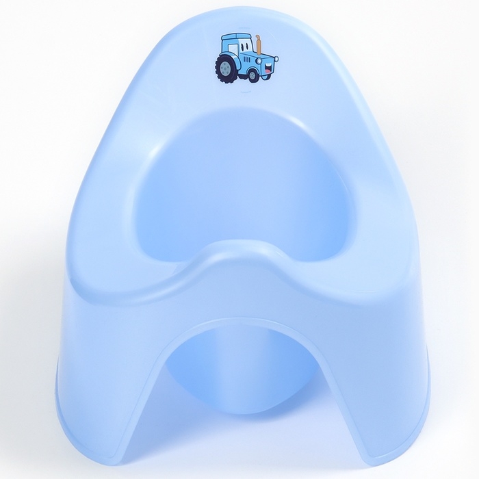 Горшок детский Горшок детский "Трактор", цвет голубой