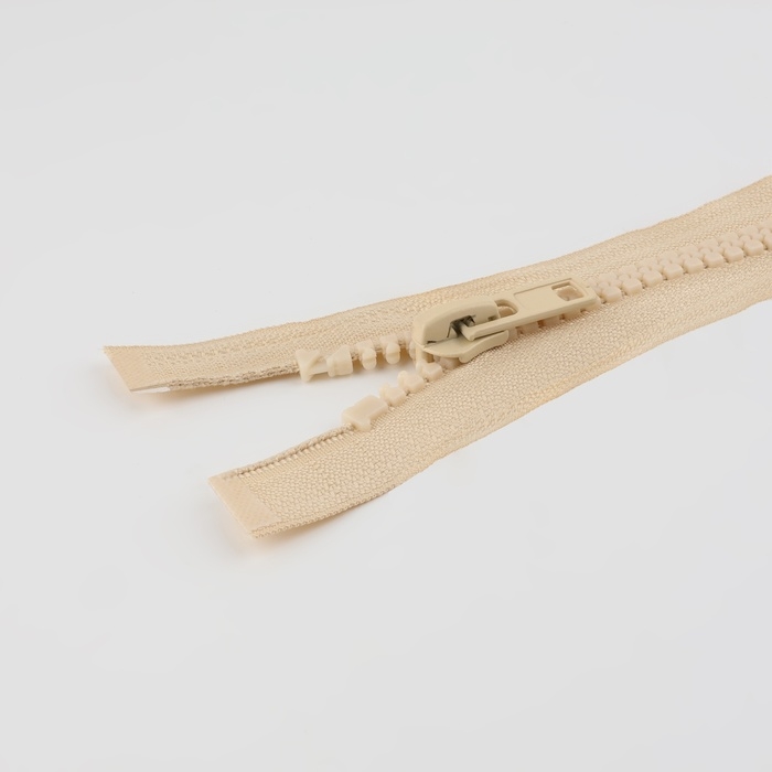 Молния «Трактор», №8, разъёмная, замок автомат, 100 см, цвет слоновая кость