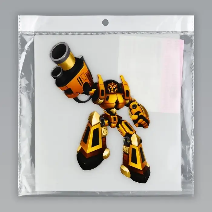 Термонаклейка «Робот», 17.4×12.6 см