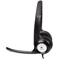 Гарнитура Logitech проводная H390, Black [981-000803