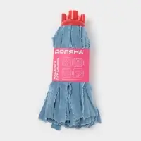 Насадка для швабры ленточная Доляна, микрофибра, 30&times;10&times;6 см, МИКС синего