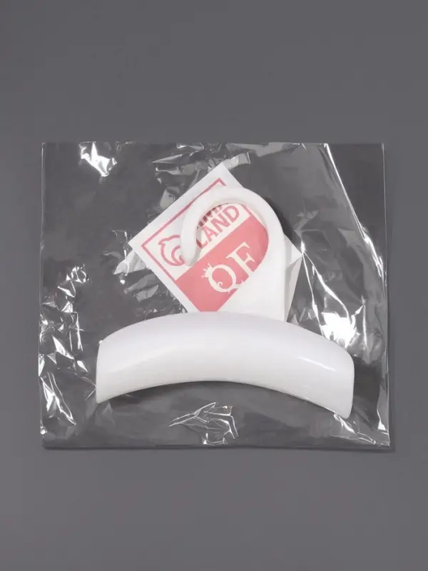 Крючок для сумки и зонта, 10&times;9 см, белый