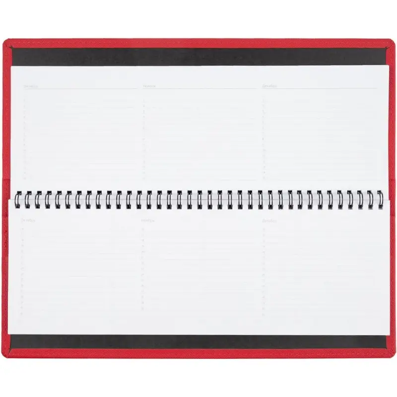 Планинг Grade на заказ, недатированный, красный