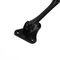 Фиксатор дверной LOCKLAND, &laquo;козья ножка&raquo;, цвет черный