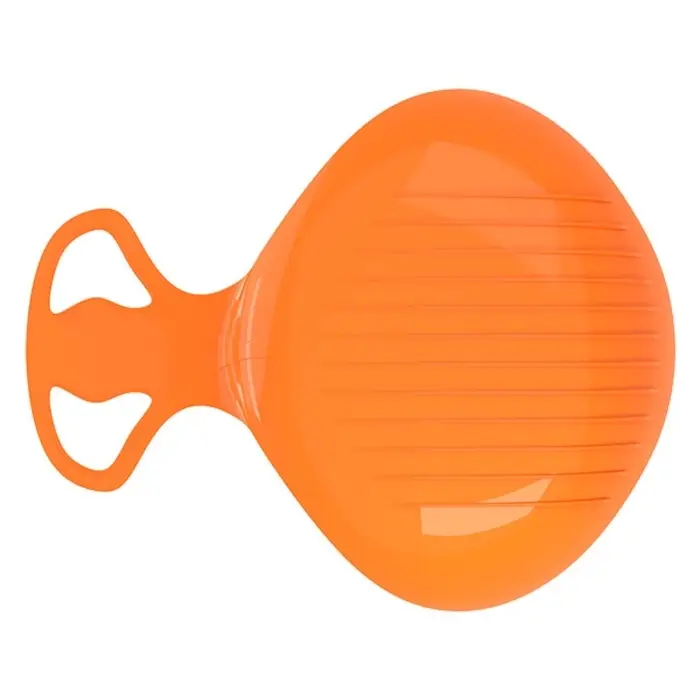 Санки-ледянки «Скороход», оранжевые 65х42см