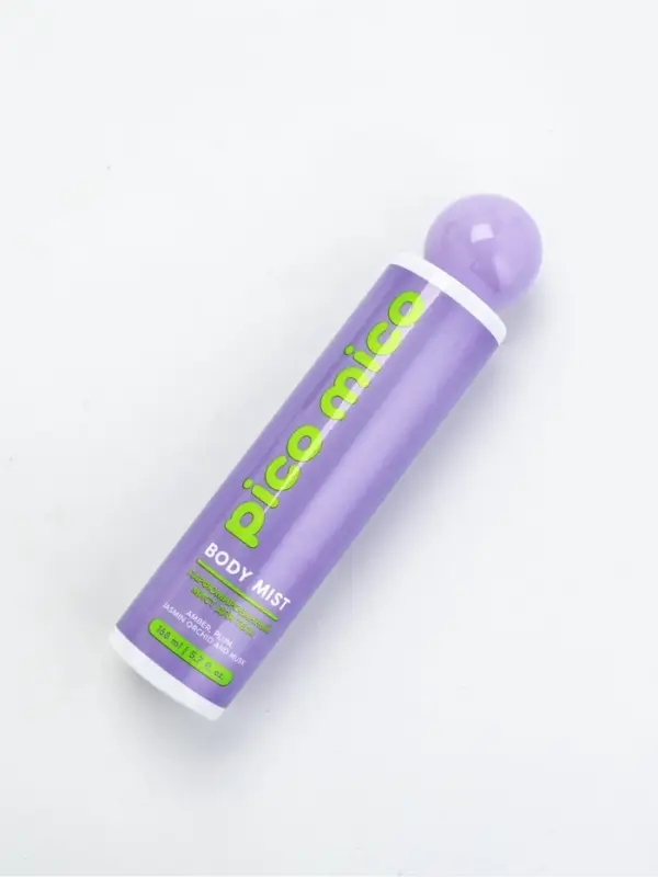 PICO MICO Мист для тела, 168 мл, аромат амбра, слива, жасминовая орхидея и мускус