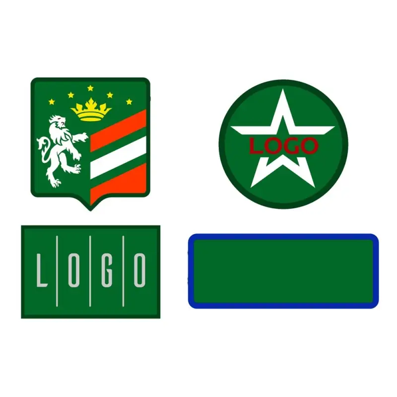 Шеврон из габардина Gabo M, зеленый Шеврон из габардина Gabo M, зеленый