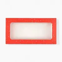 Коробка для шоколада &laquo;С Новым годом&raquo;, с окном, 17&times;8.5&times;1.5 см