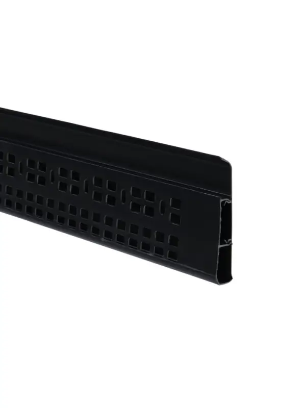 Плинтус напольный &laquo;Деконика&raquo;, 2200&times;85 мм, цвет 007 чёрный