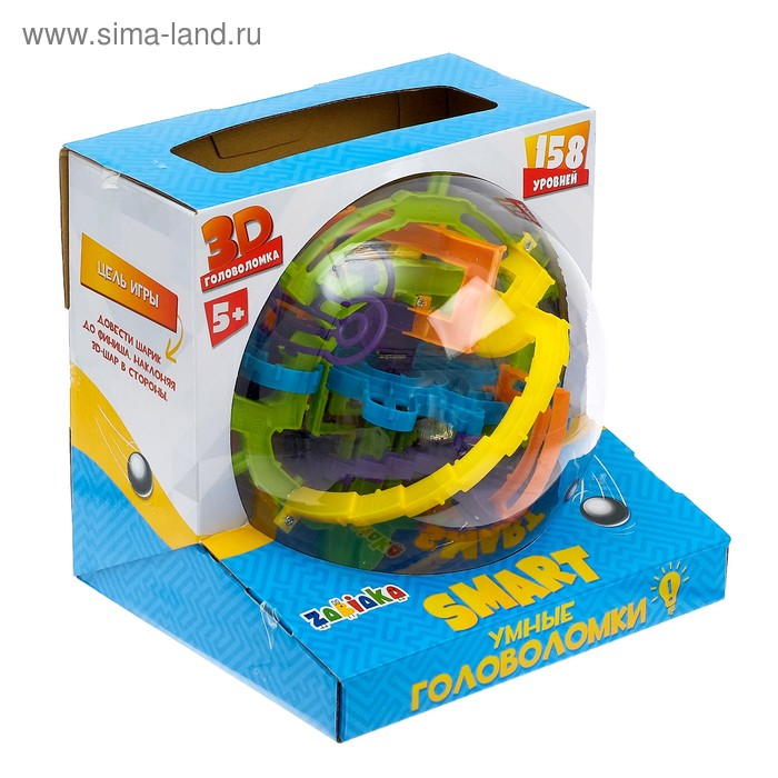 Шар-головоломка «Лабиринтус», 158 уровней Шар-головоломка «Лабиринтус», 158 уровней