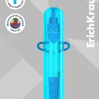 Циркуль металлический Erich Krause. S-Cool, 120 мм, максимальный радиус 18 см, пластиковый чехол, колпачок с линейкой, МИКС