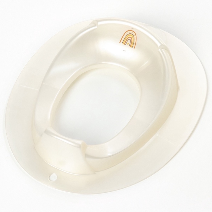 Накладка на унитаз детская Крошка Я Накладка на унитаз детская Крошка Я "Радуга", белый