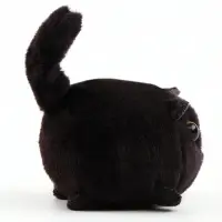 Мягкая игрушка &laquo;Кот&raquo;, 8 см, чёрная