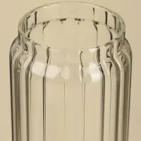 Банка для сыпучих продуктов SL-Home &laquo;Дафна&raquo;, 1.3 л, 9&times;26 см, с деревянной крышкой. стекло, прозрачная