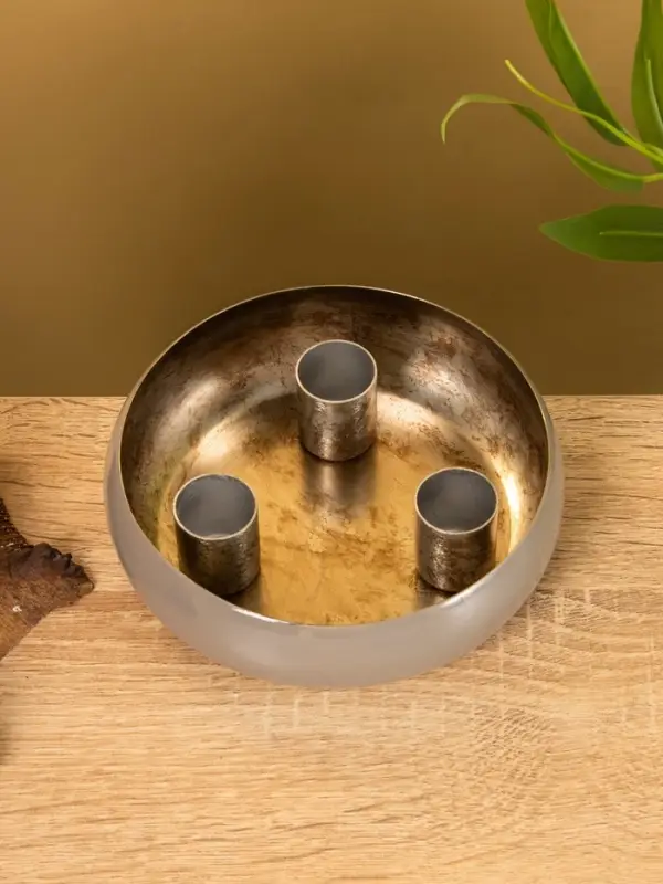 Подсвечник на 3 свечи на магнитах «Ковентри», 13×13×4 см Подсвечник на 3 свечи на магнитах «Ковентри», 13×13×4 см