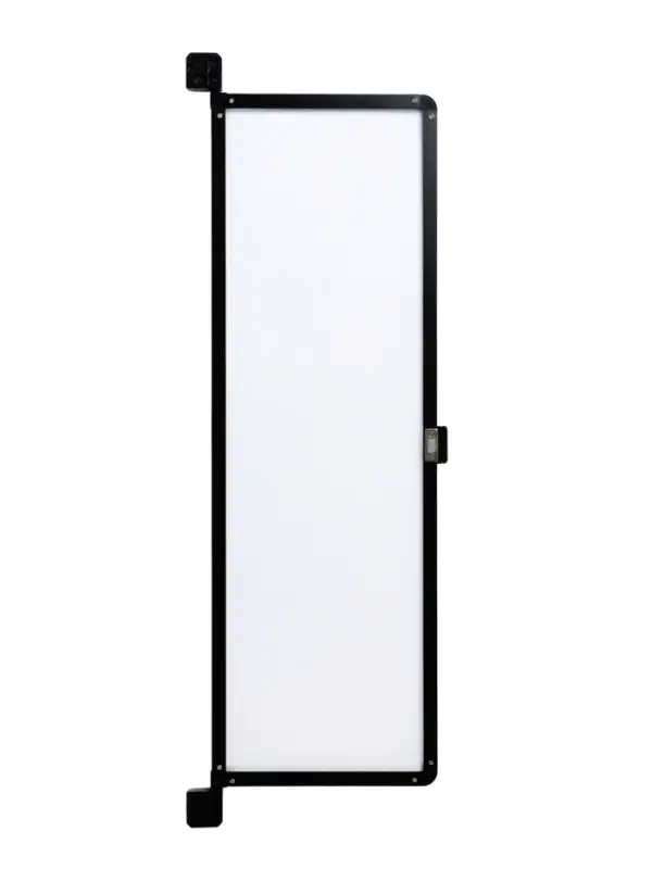 Зеркало интерьерное поворотное &laquo;Клик Мебель&raquo;, на дверцу, на стену, 90&times;30 см, цвет чёрный