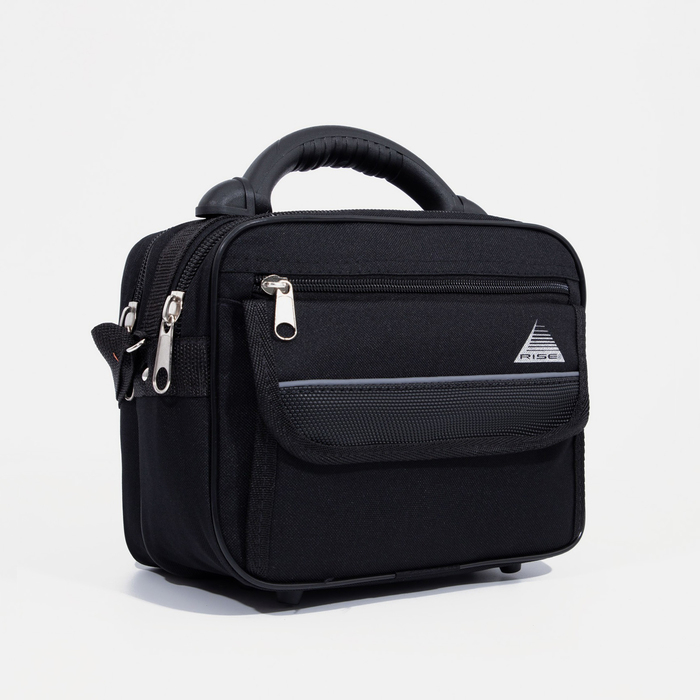 Сумка мужская RISE, цвет чёрный Сумка мужская RISE, цвет чёрный