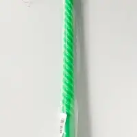 Свеча витая 25 см, 57 г, 5 ч, зелёный