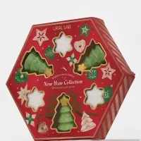 Бомбочки для ванны New Year Collection, набор 6 шт, URAL LAB Бомбочки для ванны New Year Collection, набор 6 шт, URAL LAB