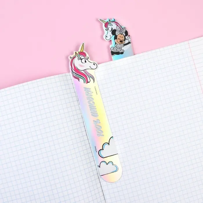 Закладки для книг, фигурные из картона, 5 шт. «Мечтай», Минни Маус Закладки для книг, фигурные из картона, 5 шт. «Мечтай», Минни Маус