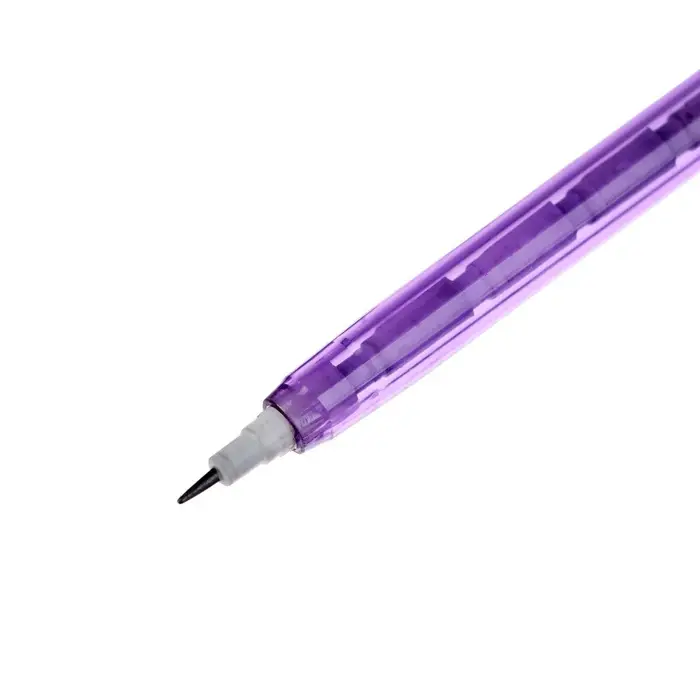 Карандаш секционный &laquo;Флюор&raquo;, НВ, с ластиком, МИКС