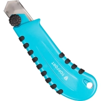 Нож универсальный Topfort 22 мм алюминиевый мет направл