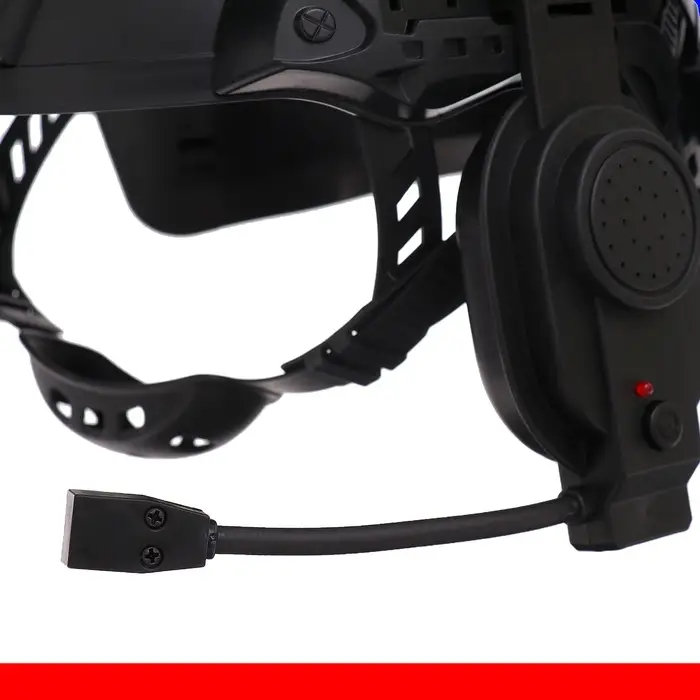 Шлем полицейского &laquo;Супер агент&raquo;, световые и звуковые эффекты, работает от батареек