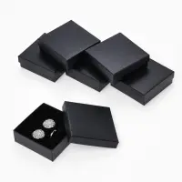 Коробочка подарочная под набор &laquo;Минимал&raquo;, 9&times;9 см, (полезная часть 8.5&times;8.5 см), чёрная