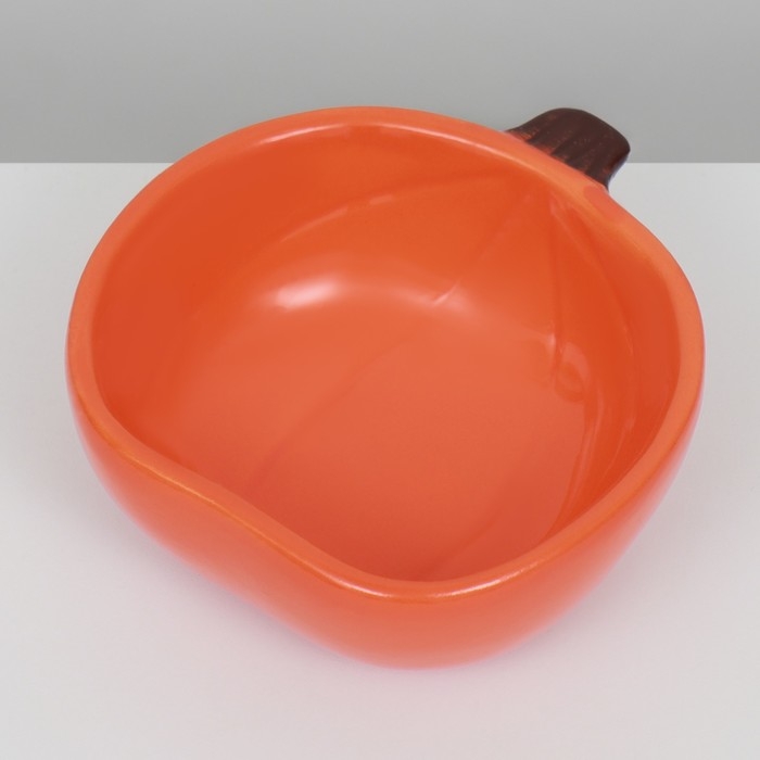 Миска керамическая для грызунов Миска керамическая для грызунов "Тыква" 10 х 10 х 4,3 см