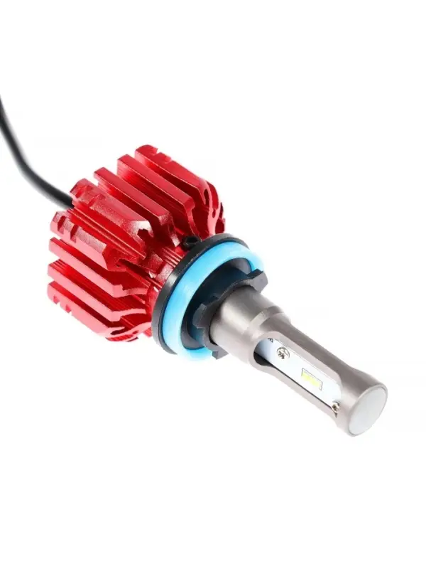 Автолампа светодиодная Н11, 72 Вт, 5000 Лм, 6500 К, IP65, набор 2 шт.