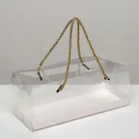 Коробка под рулет, белая 24.5&times;10&times;10. Кондитерская упаковка