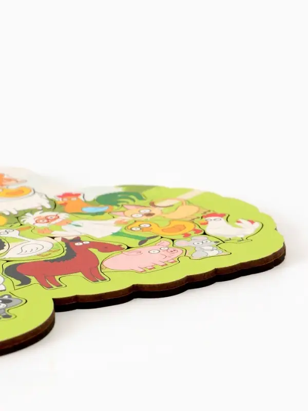 Пазл ПЗ110 Синий трактор Пазл ПЗ110 Синий трактор