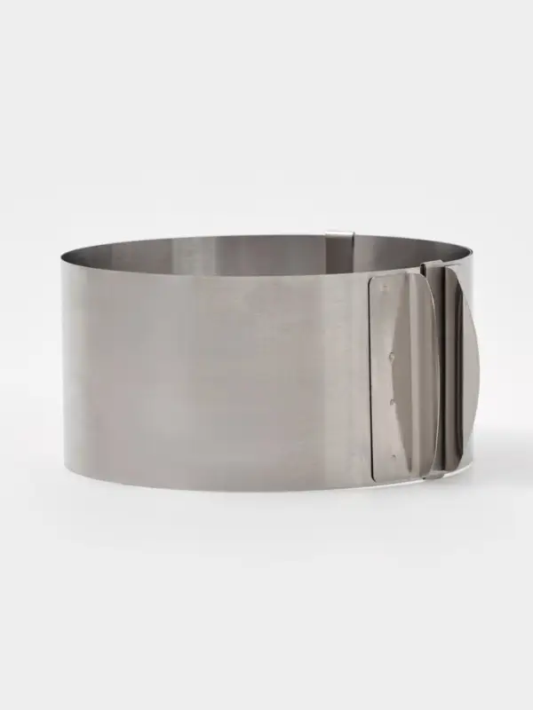 Форма для выпечки с регулировкой размера Доляна, d=16-20 см, h=8 см нержавеющая сталь